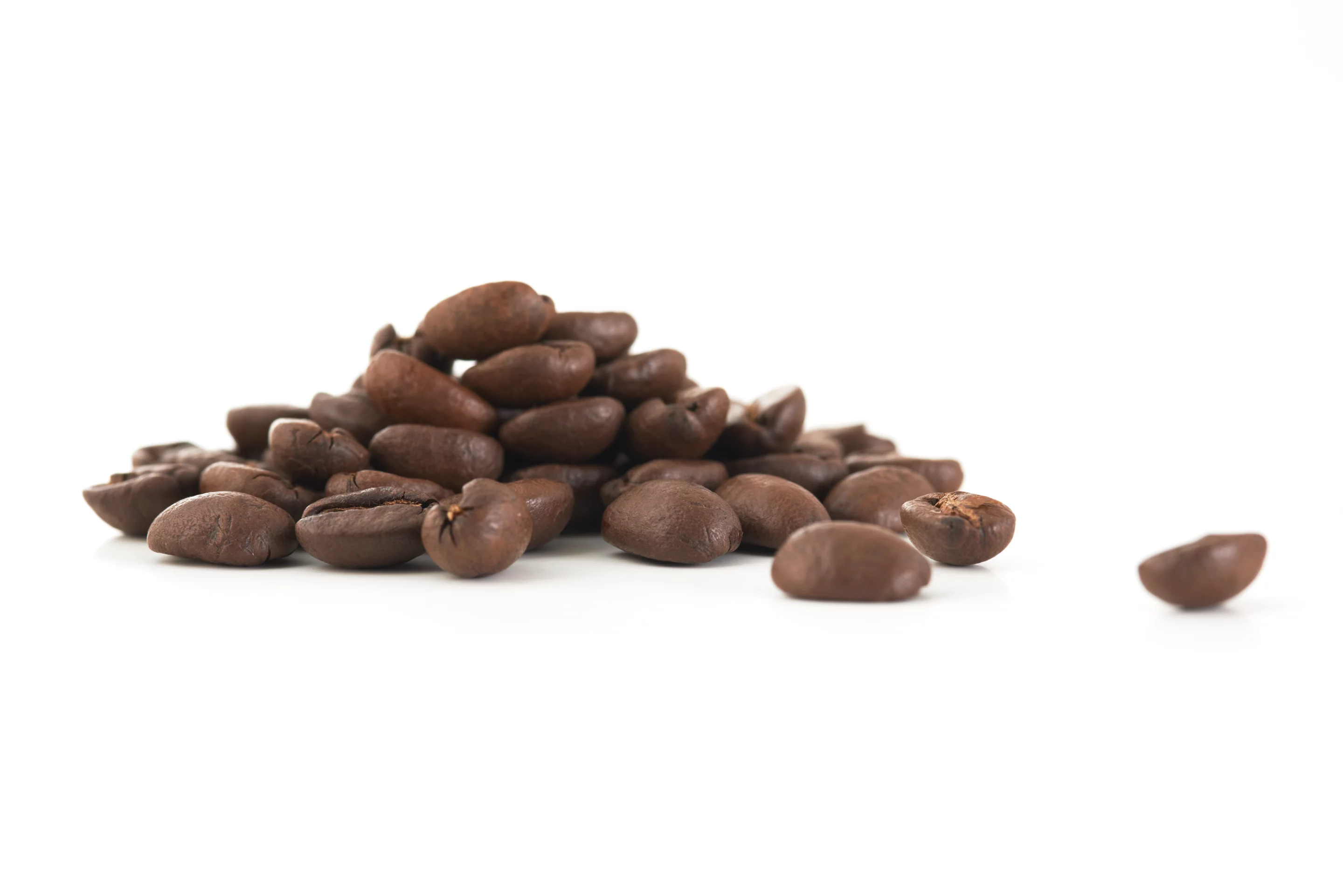 The machine roasts, grinds and brews coffee