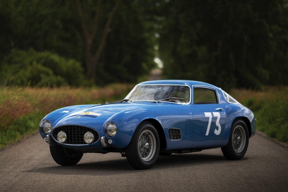 A 1956 Ferrari 250GT Berlinetta Competizione TdF sold for $13,200,000 (RM Sotheby’s)