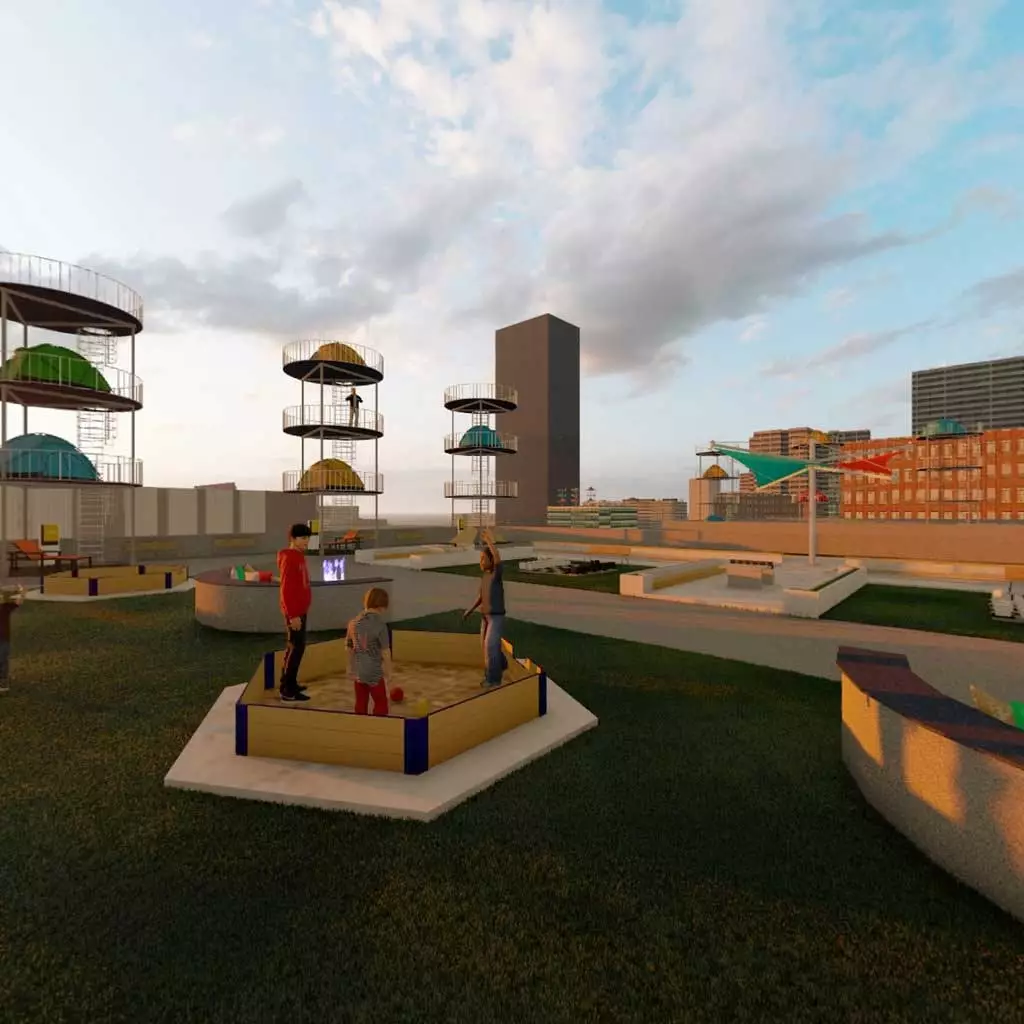 KOA campgrounds would continue to incorporate child play areas and pet zones