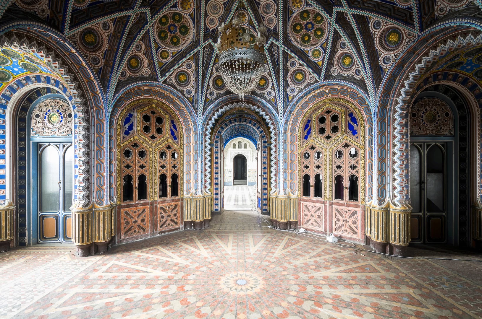 Shortlisted - Castle of Sammezzano, Italy. "The Castle of Sammezzano is a rare example of eclectic and Moorish architecture in Europe. Over the second half of the 19th century, this formerly medieval castle was transformed into a fine example of the Orientalist fashion by Marchese Ferdinando Panciatichi Ximenes d’Aragona."