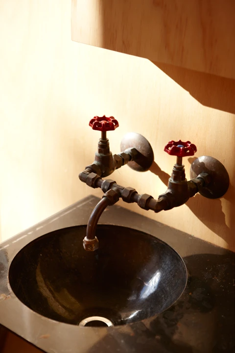 Harvested water on tap (Photo: Jackie Meiring)
