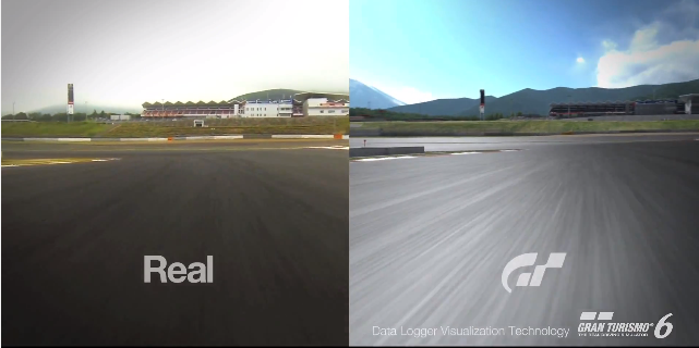 Real life meets video game driving