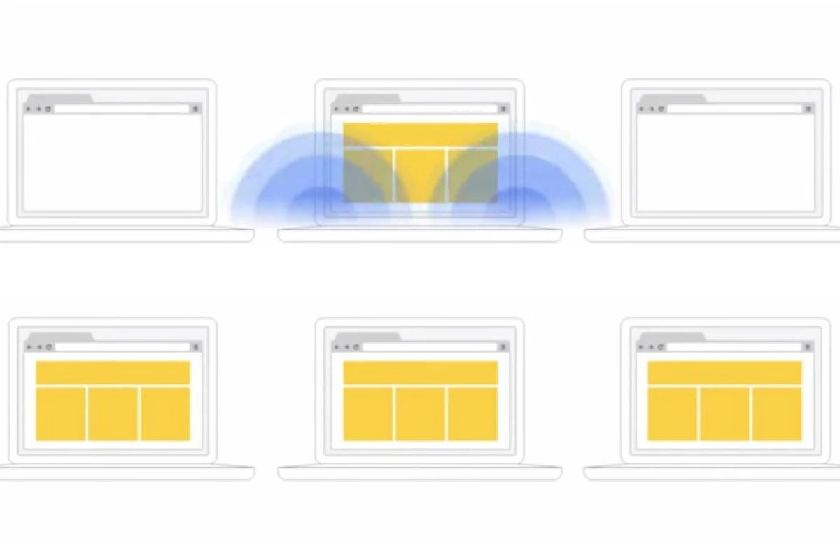 Google Tone uses dual-tone multi-frequency signaling to relay URLs from one computer to another quickly and easily