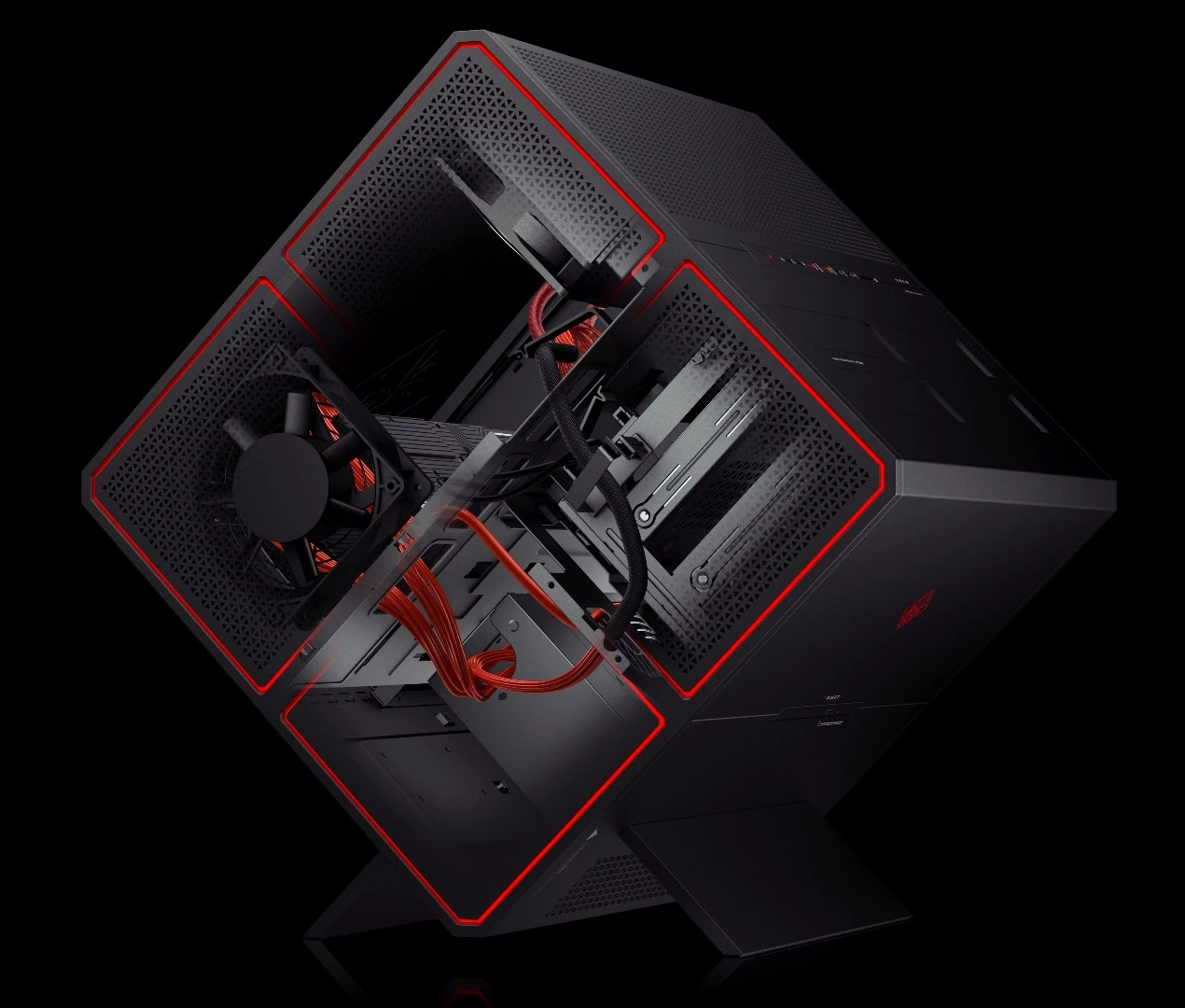 The design is broken up into three separate sections