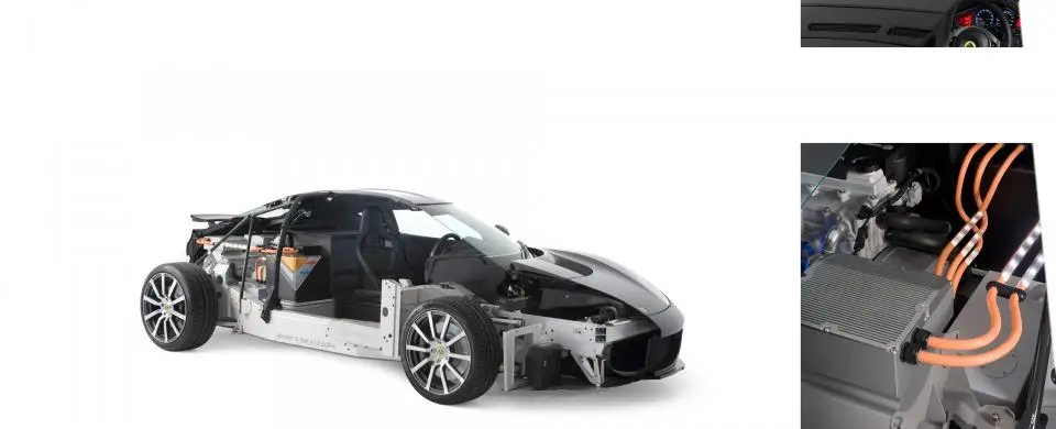 Labeled a "technology demonstrator," the 414E delivers two and a half times the torque of the supercharged Evora S