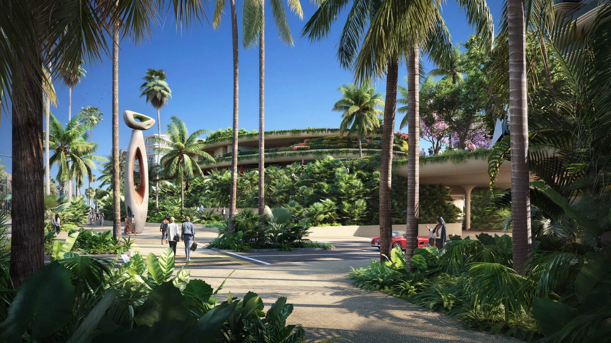 One Beverly Hills will be located on a 17.5-acre (roughly 7-hectare) site that's currently home to the Waldorf Astoria Beverly Hills and Beverly Hilton hotels