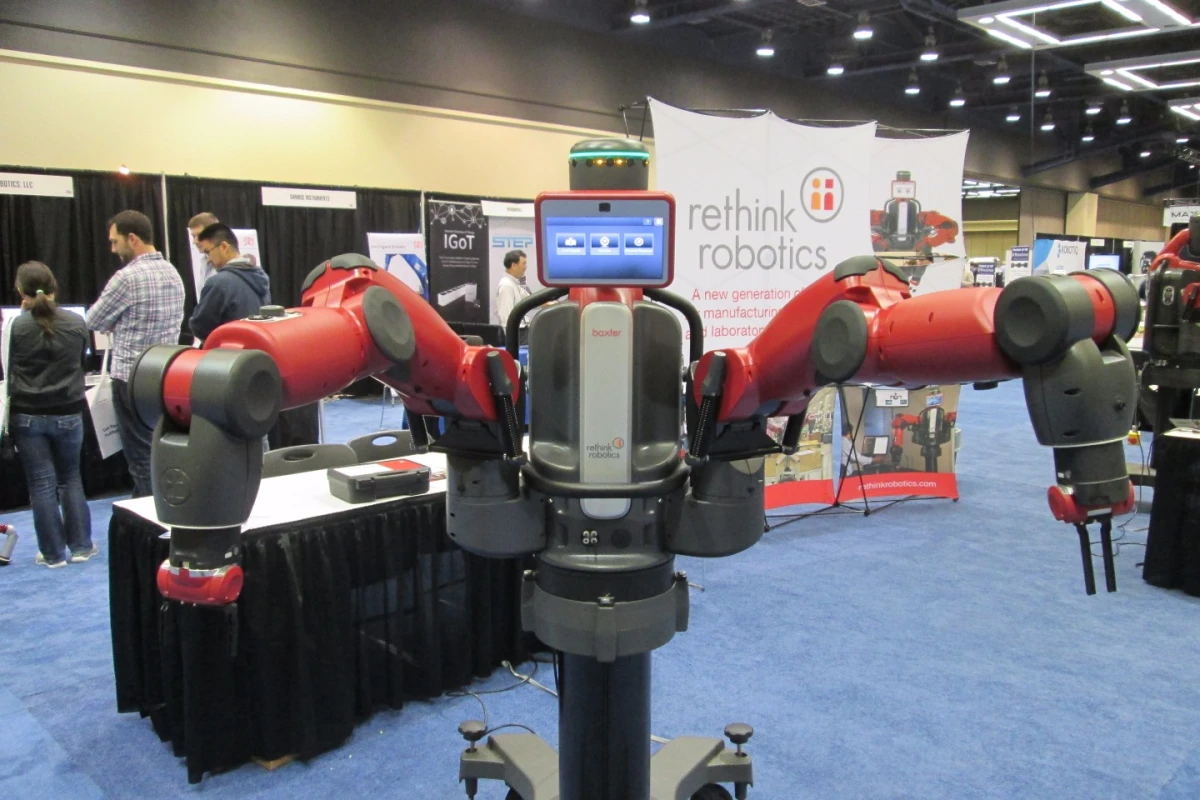 Baxter was among the many advanced robotic systems on display at ICRA 2015