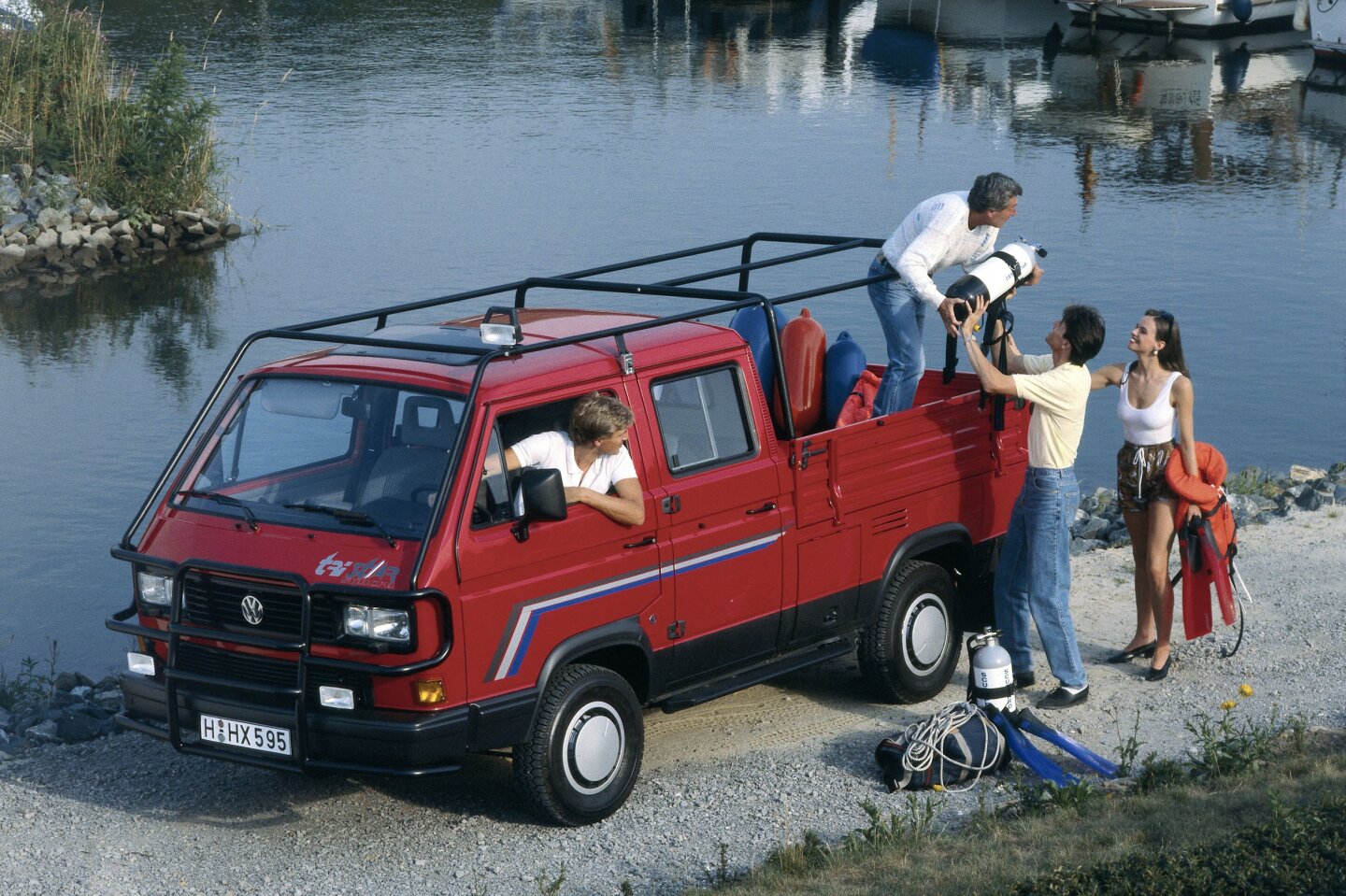 The special edition Doppelkabine (Doka/Double Cab) TriStar