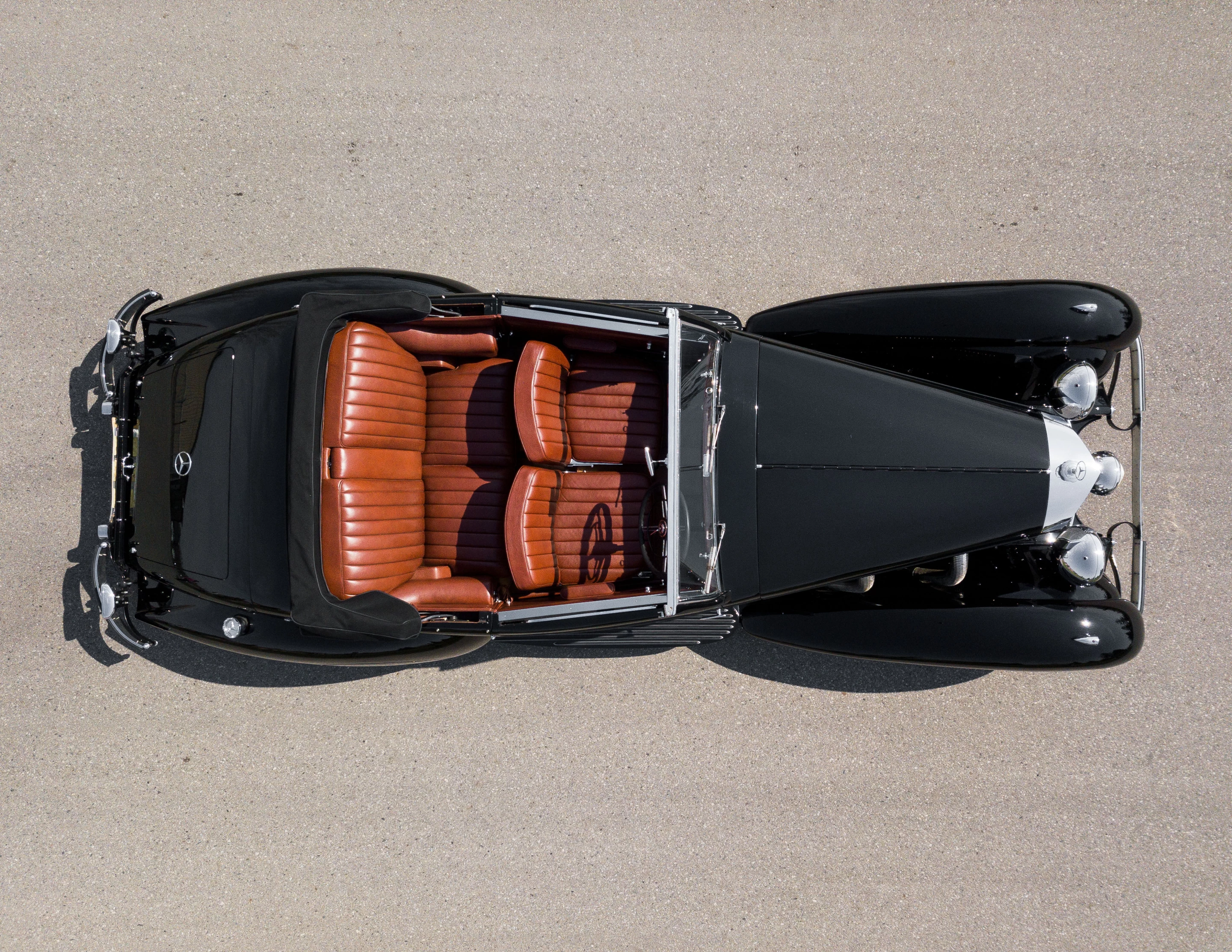 This 1935 Mercedes-Benz 500K Sindelfingen Special Roadster sold for $1,600,000 at RM-Sotheby's Amelia Island Auction on May 22, 2021