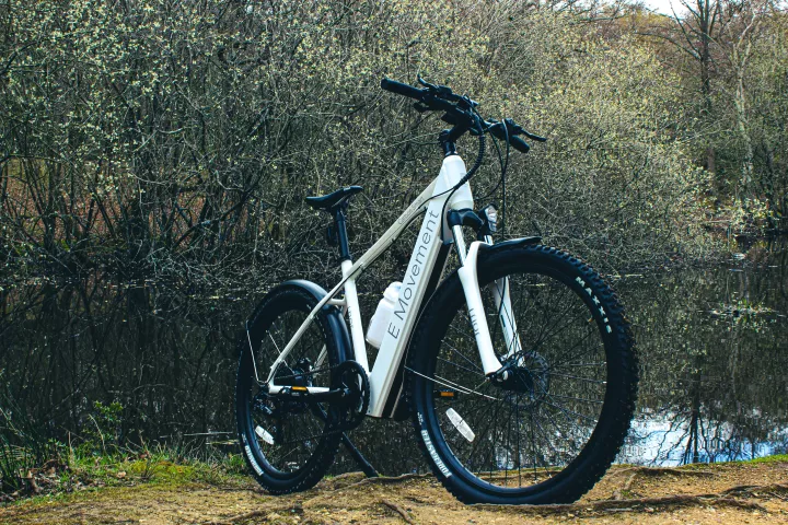 The 10.4-Ah battery hidden away in the downtube is reckoned good for up to 80 miles of pedal assist riding per charge