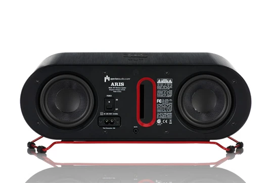 ARIS wireless speaker for Windows rear