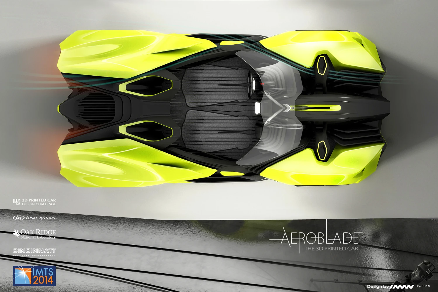 Aeroblade from above (Image: Local Motors)