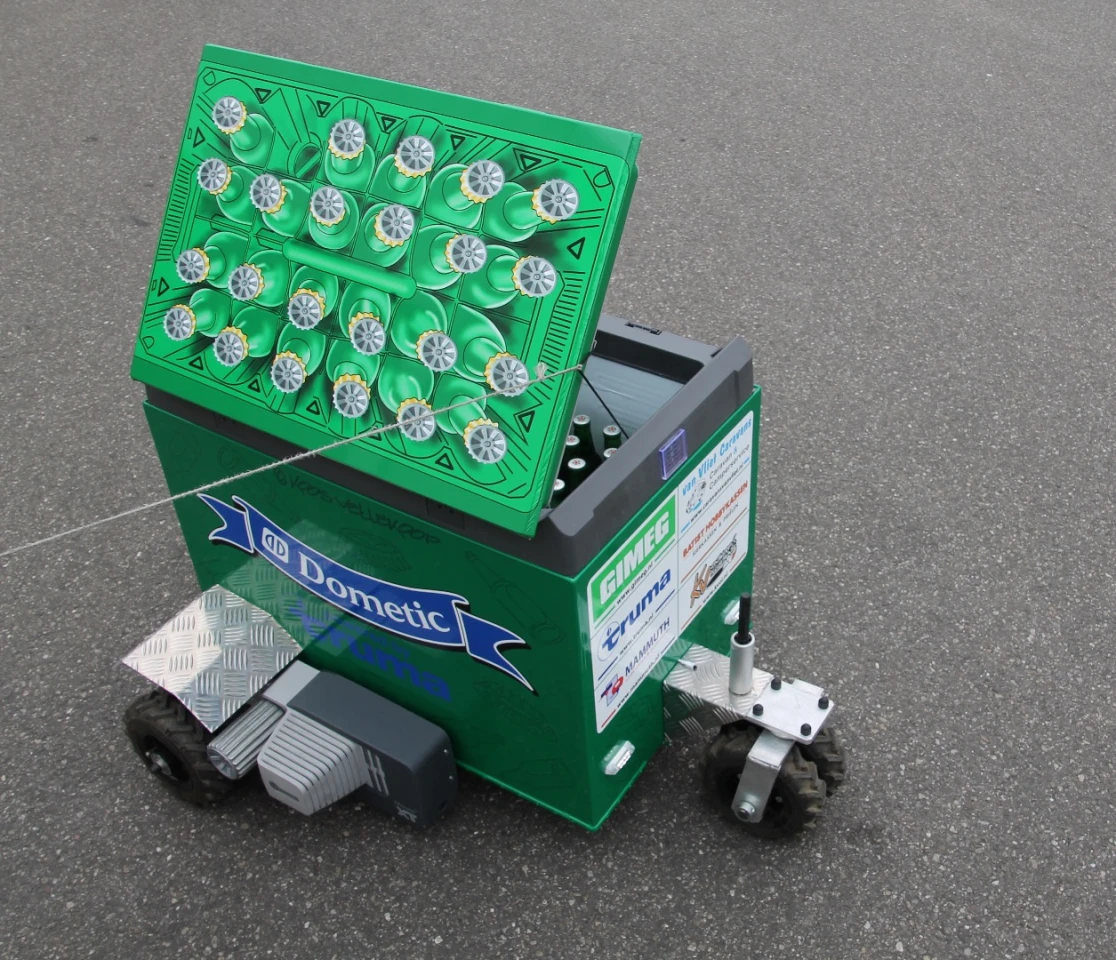 They might not bring the Mannen Caravan to production, but could we at least get the remote-controlled cooler?