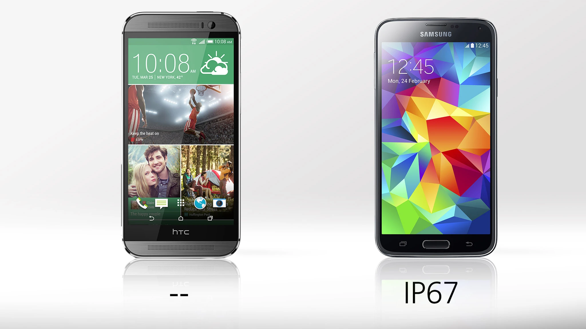 The GS5 has some water and dust resistance on board