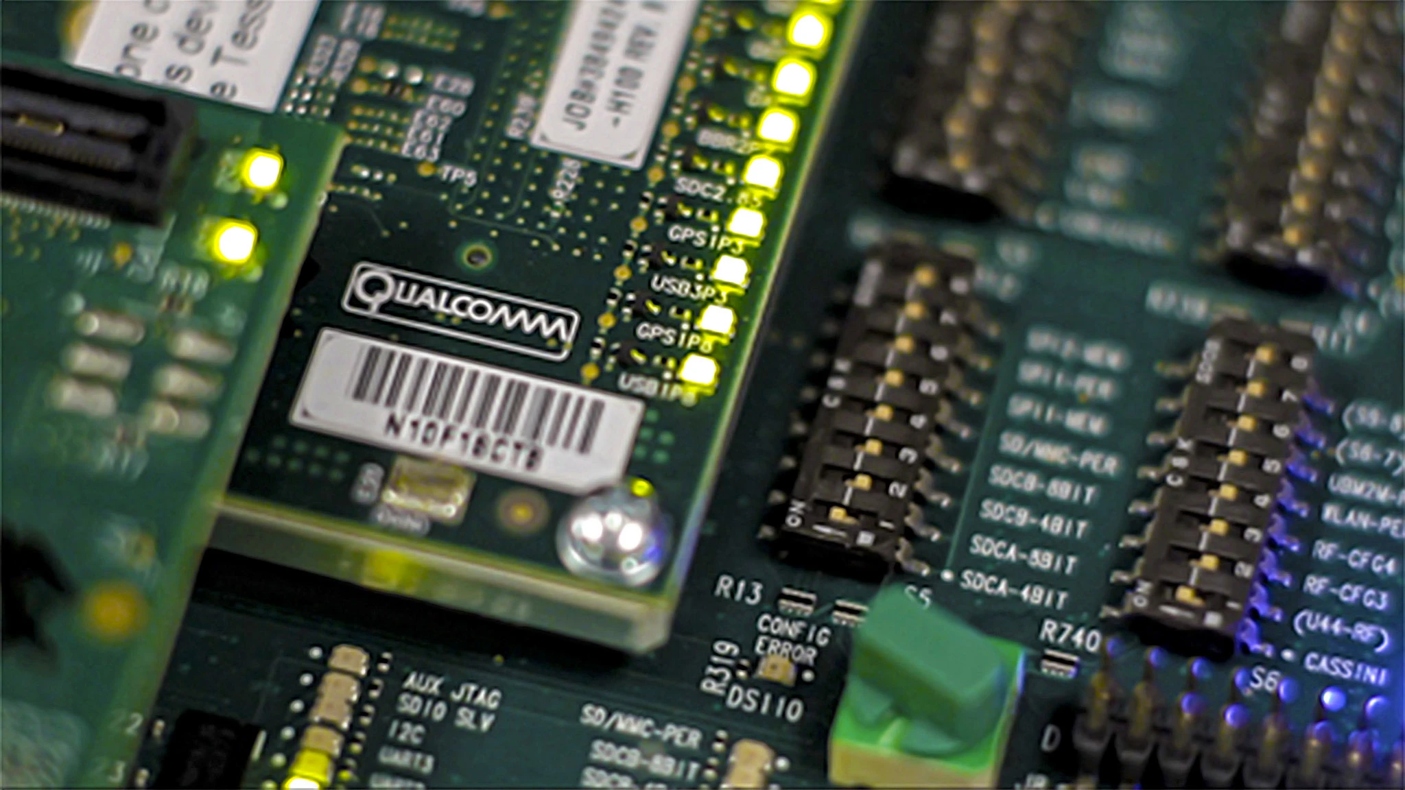 The new Snapdragon chips promise much faster performance than its predecessors (unknown chips pictured)