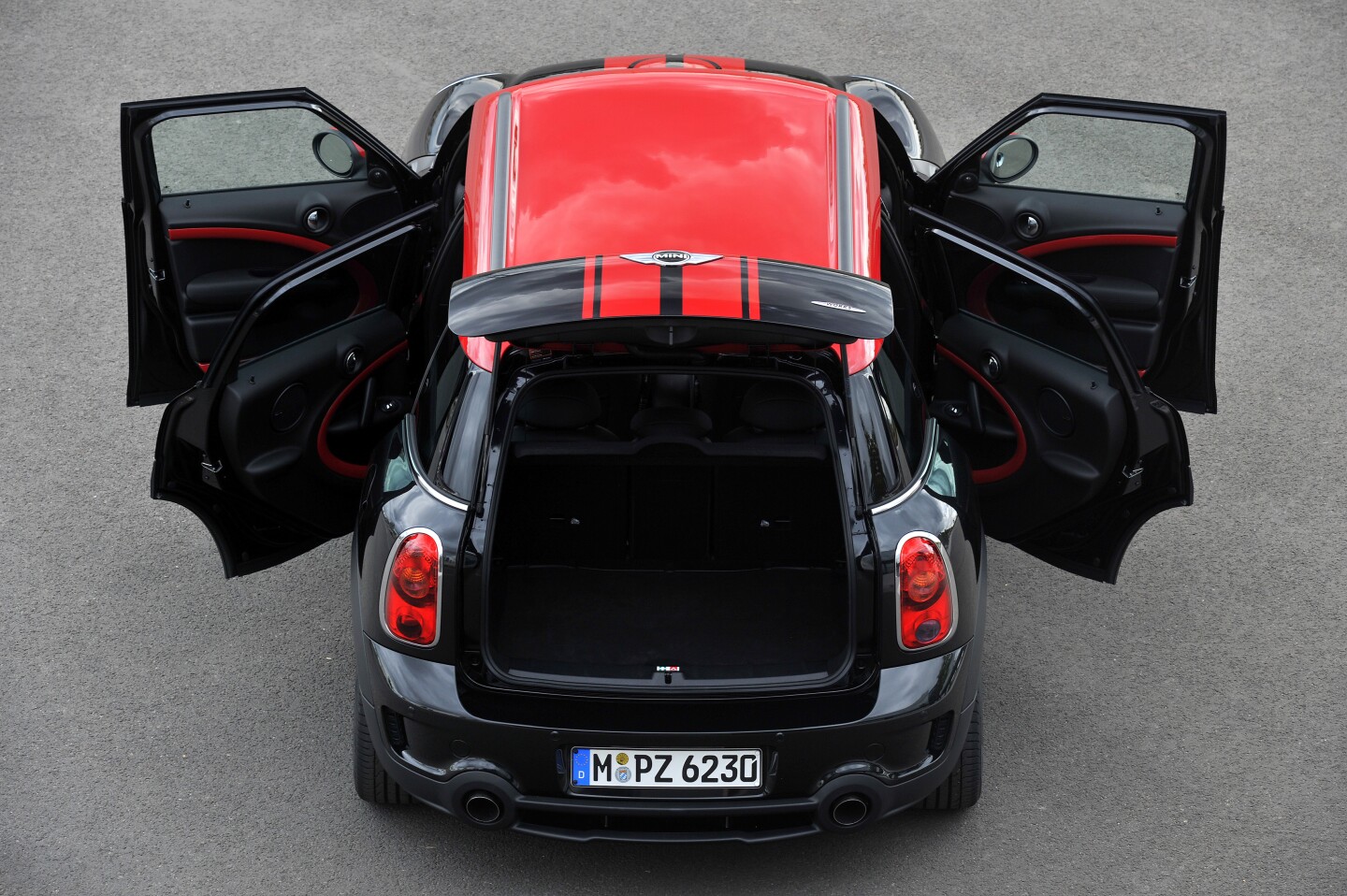 The MINI John Cooper Works Countryman is JCW's first five door (Image: BMW)