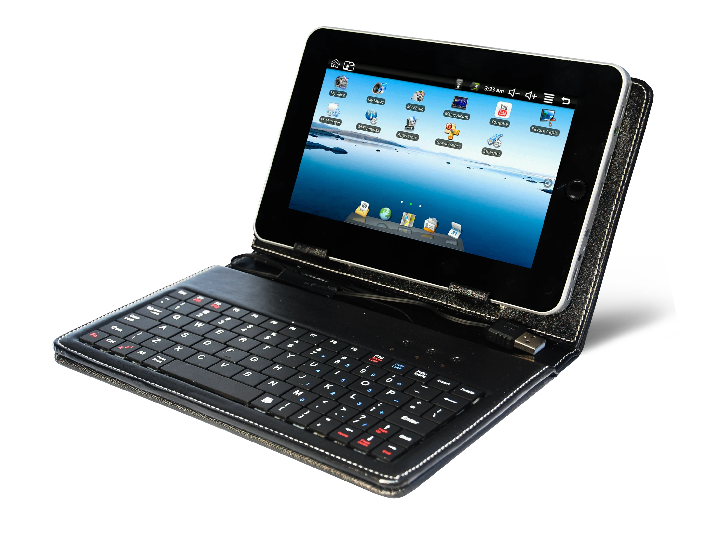 The 700ET with keyboard case
