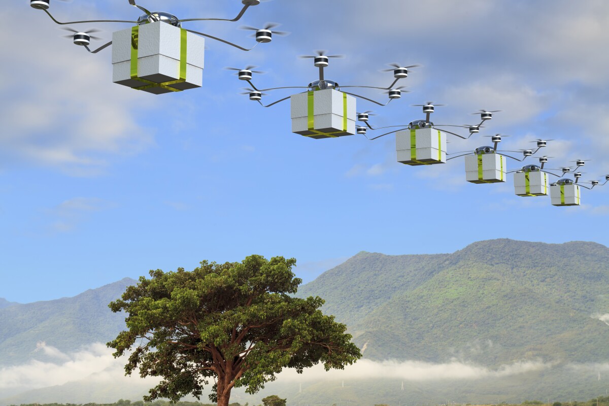 Can delivery drones help us cut down on pollution?