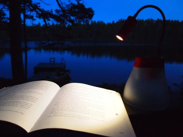 BRIGHT can be used as a reading light