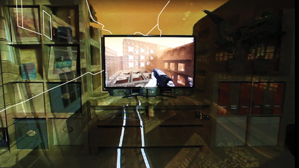 Microsoft has revealed more details about how its IllumiRoom project will expand video games outside of the TV and even alter the appearance of your living room