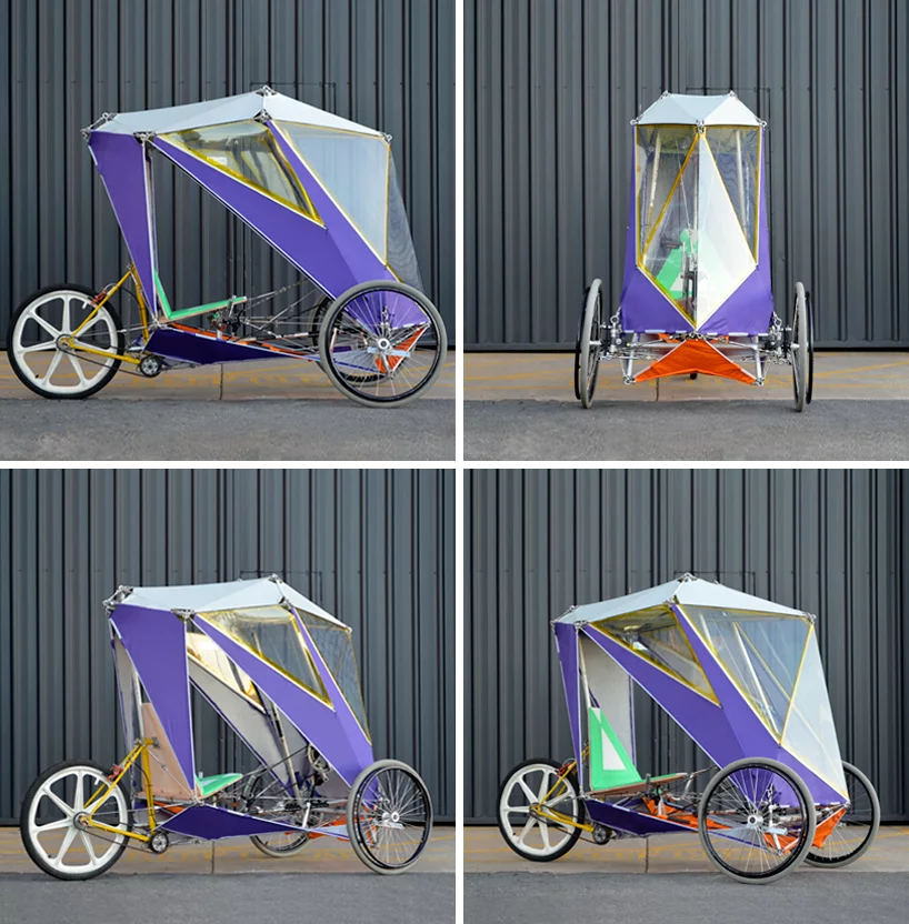 Richardson says the FAB Velo's frame is relatively easy to build and he hopes to publish its instructions in the coming months