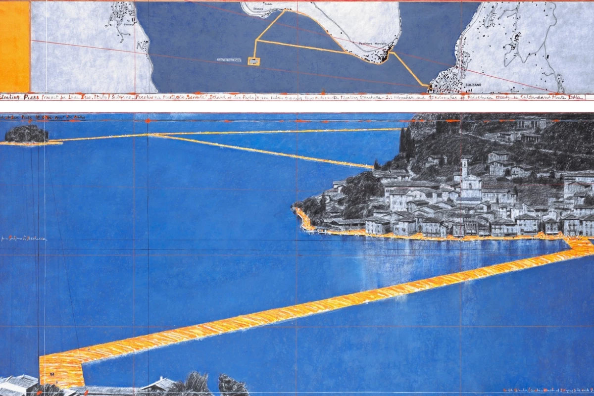 The floating walkway will undulate with the waves of the lake