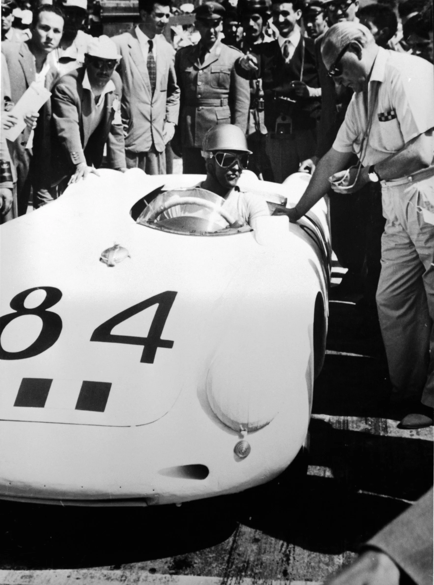 The 1950s-era Porsche Spyder 550