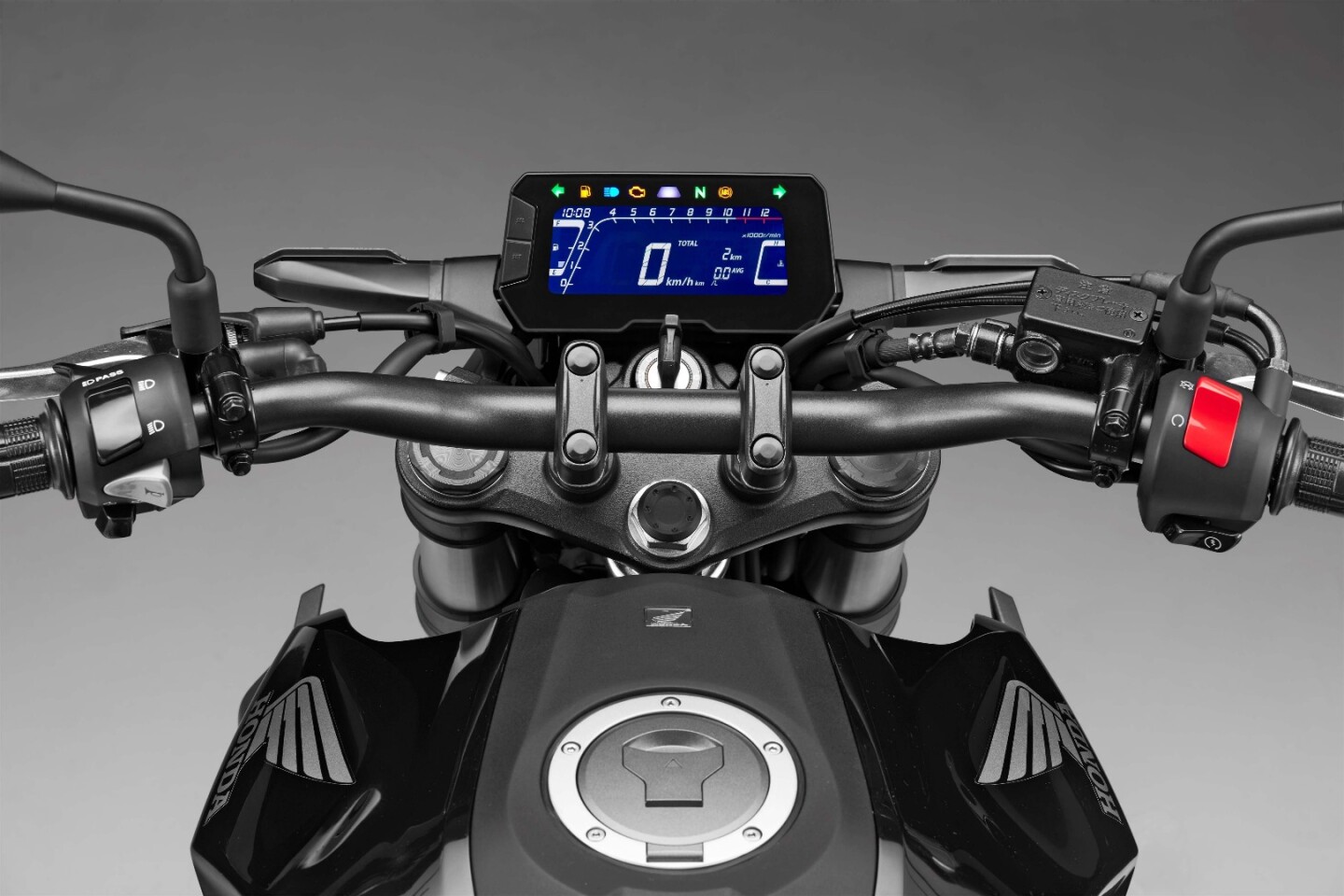 Honda CB300R: LCD dash looks terrific