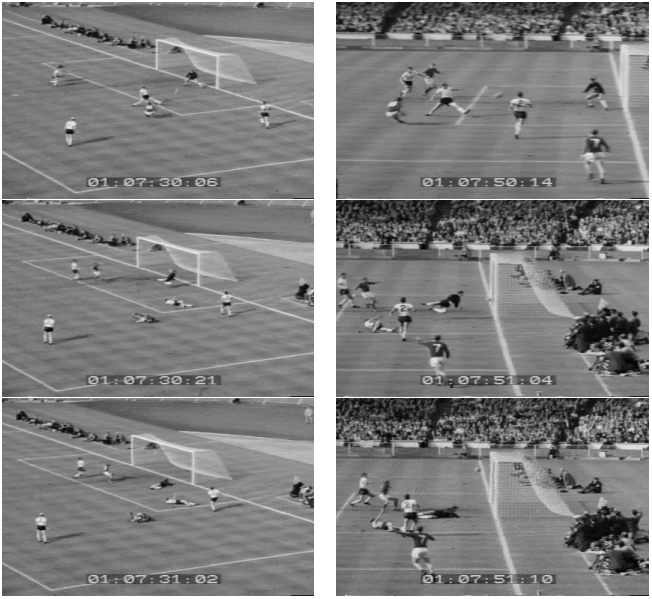 A 1996 study at Oxford University concluded that Geoff Hurst's controversial goal during the 1966 World Cup Final should have been disallowed (Image: Oxford University)