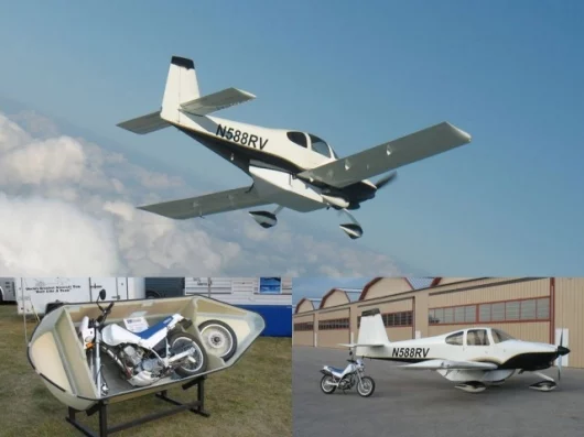 The MotoPOD RV-10 in action