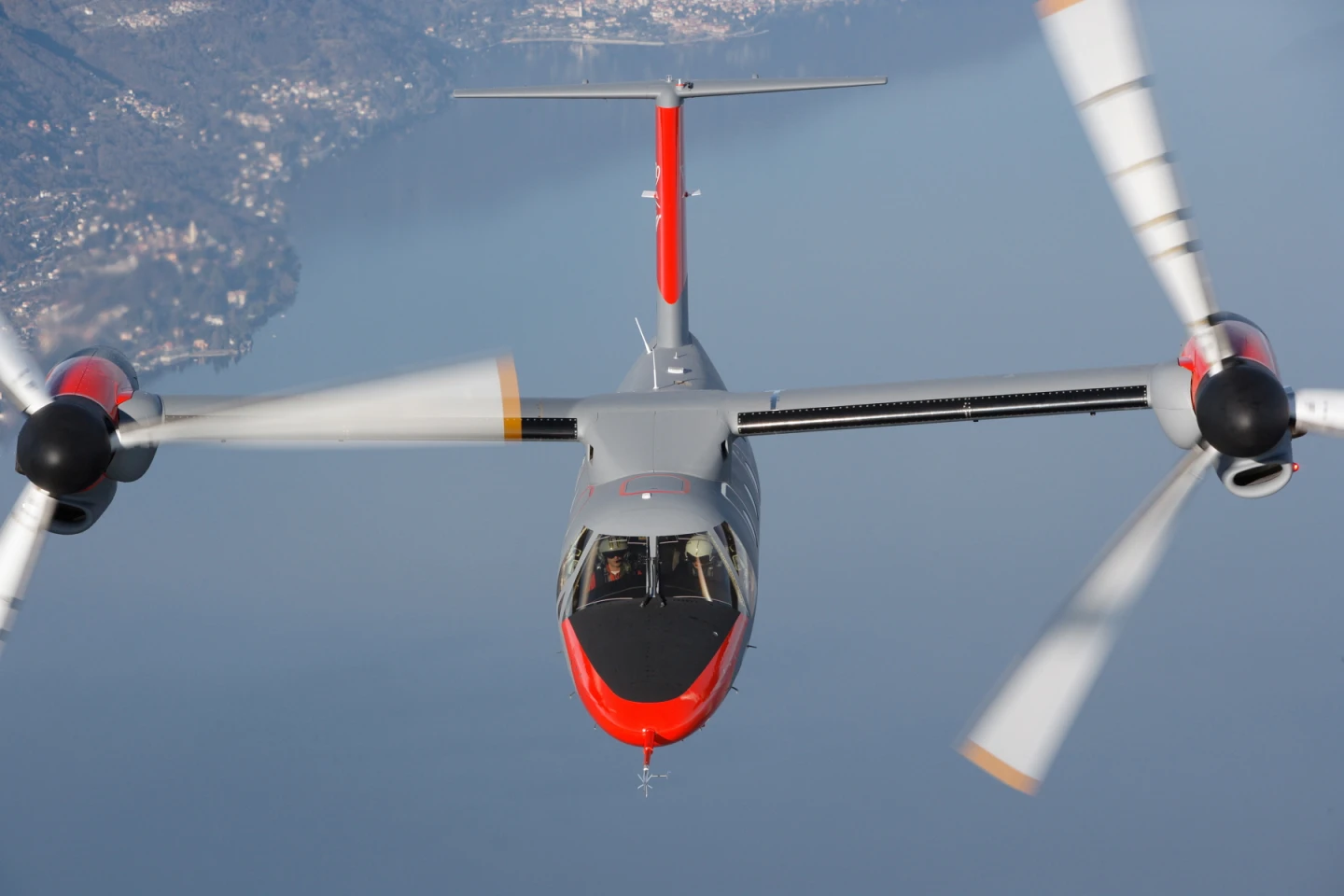 The tiltrotor aircraft previously known as BA609, the AW609 from AgustaWestland