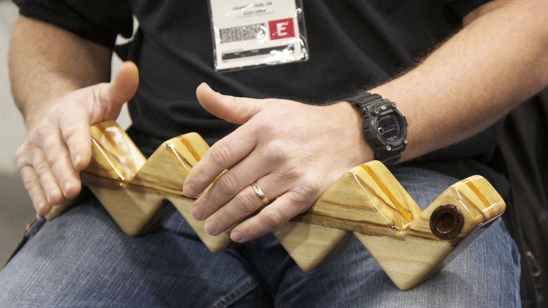 Z-Stik demo at Winter NAMM 2012 (Photo: Gizmag)