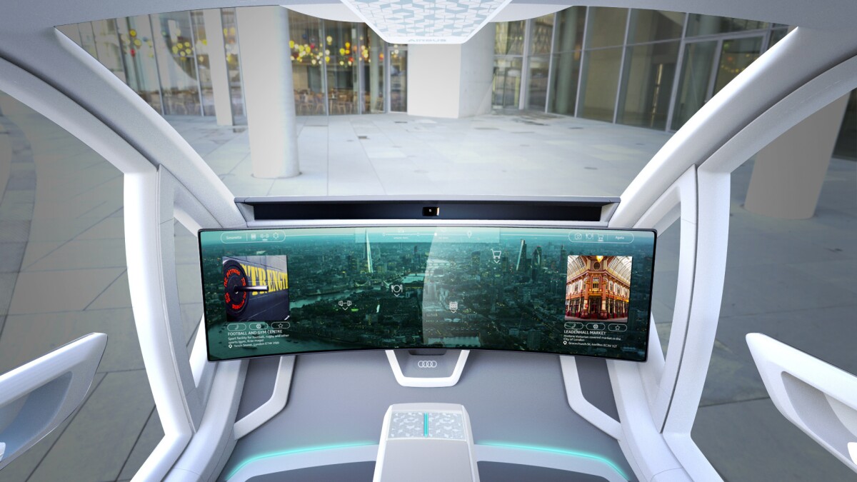 At the heart of the Pop.Up Next concept is a simple two-seat passenger cabin that can travel one of two ways