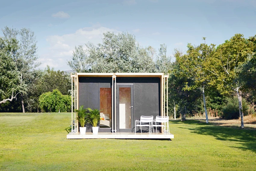 The structure is constructed from sustainably-sourced wood (Photo: Vivood)