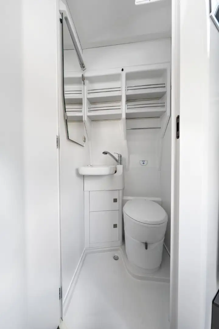 VW Grand California bathroom