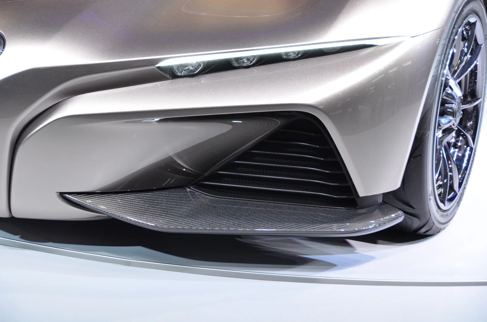 The Yamaha Sports Ride Concept appears to borrow styling cues from Toyota FT-1 concept