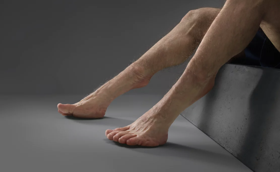 Even Graham's legs and knees have been redesigned