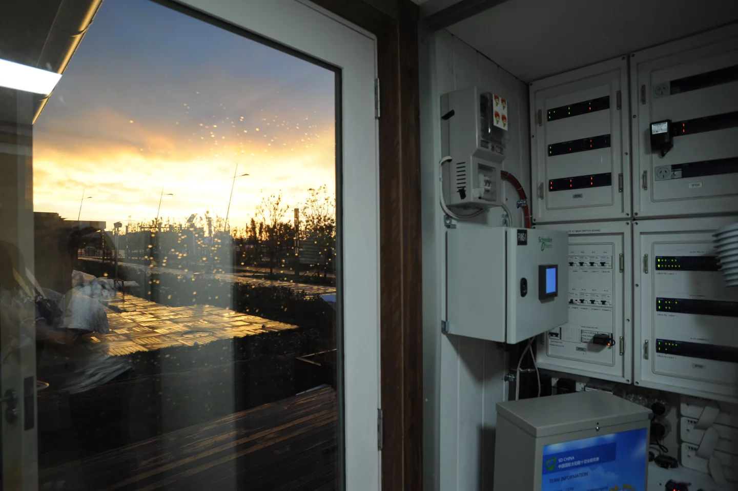 A Building Management System affords fine control over the assorted energy-saving systems