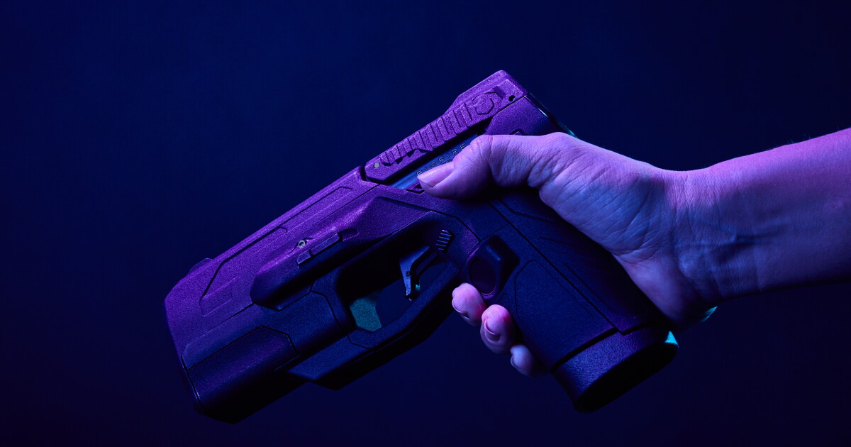 Guntrue Biofire Smart Gun uses dual biometric sensors to prevent unauthorized use