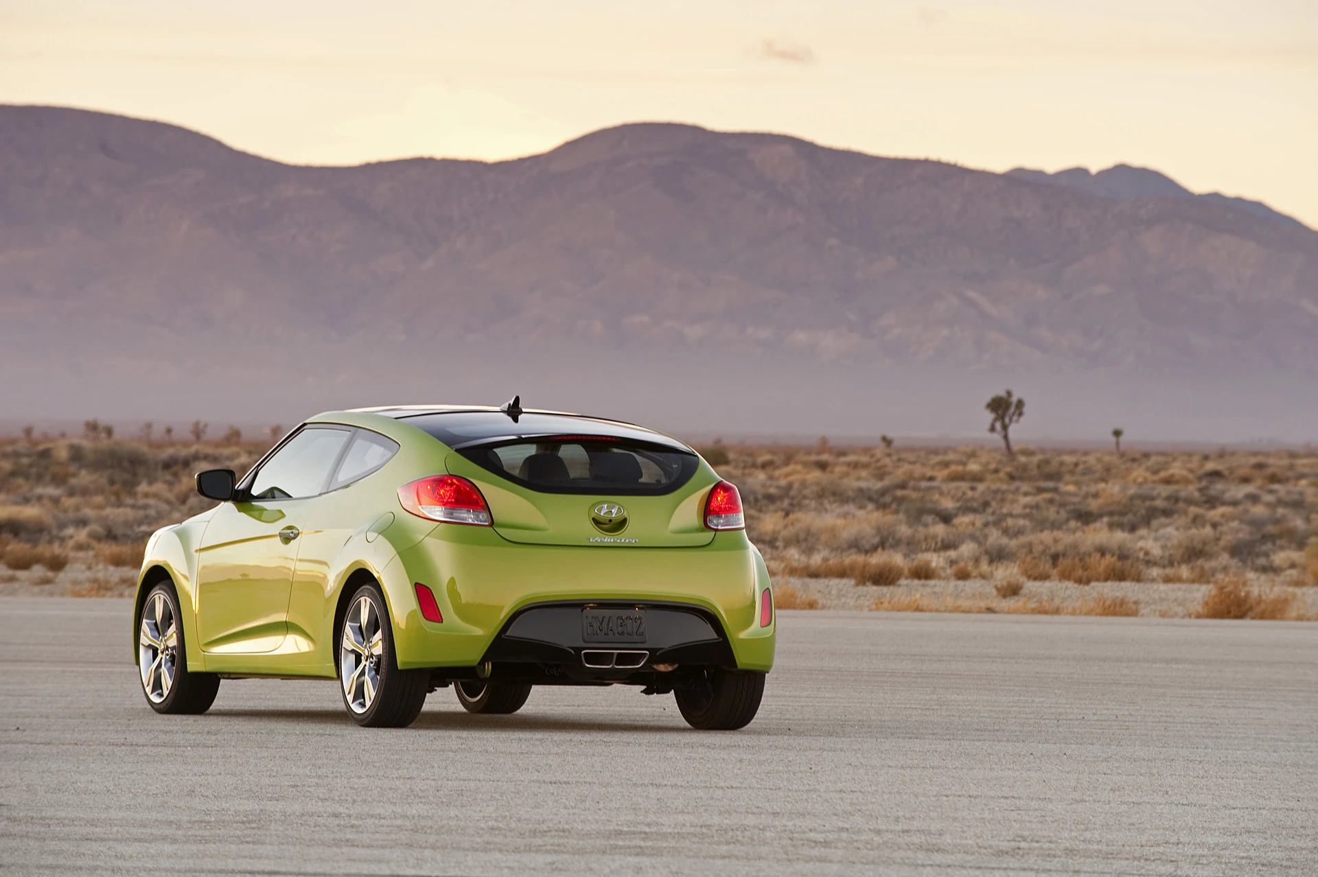 The Hyundai Veloster 3-door coupe