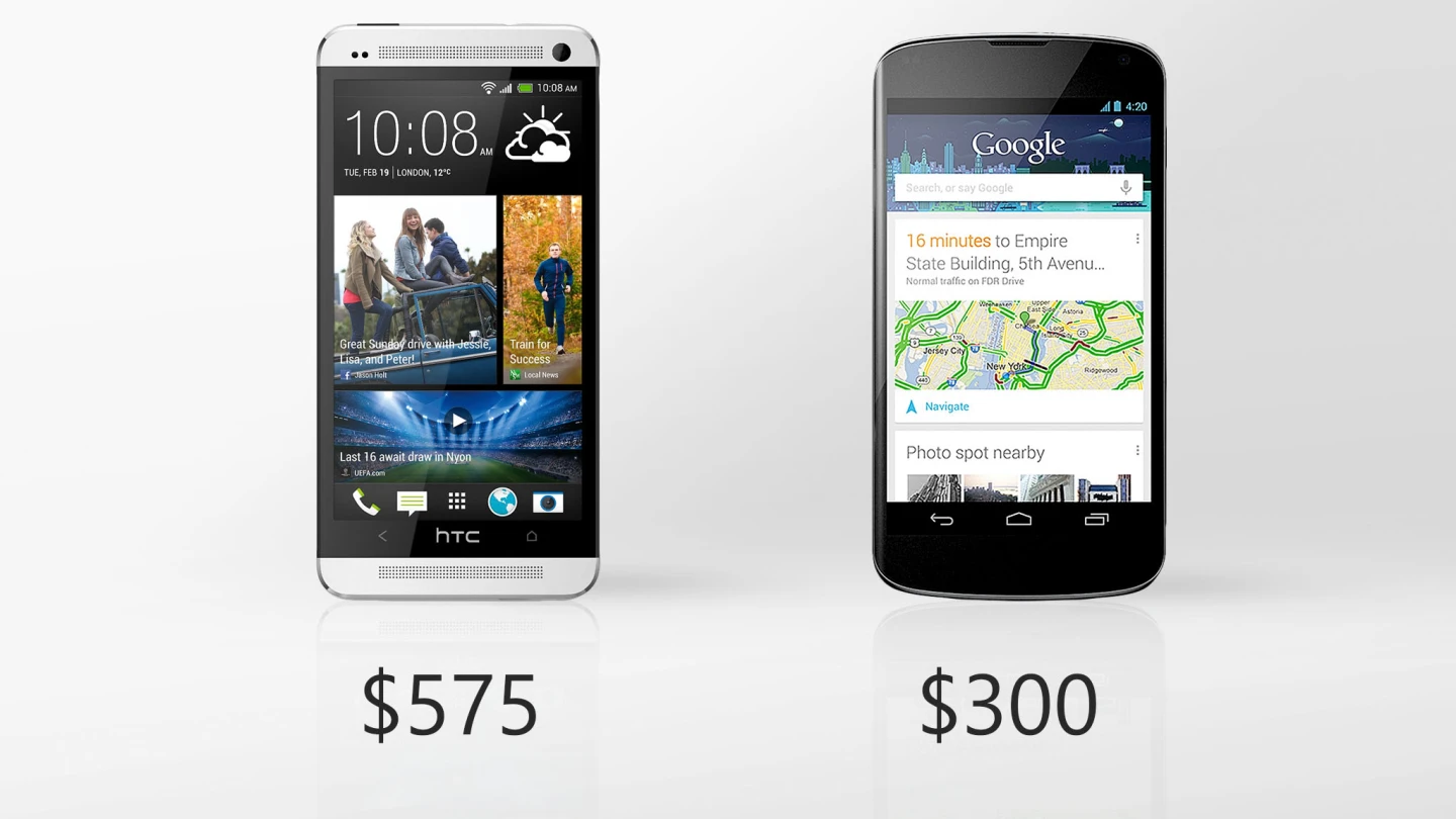 The Nexus 4 is a steal off-contract