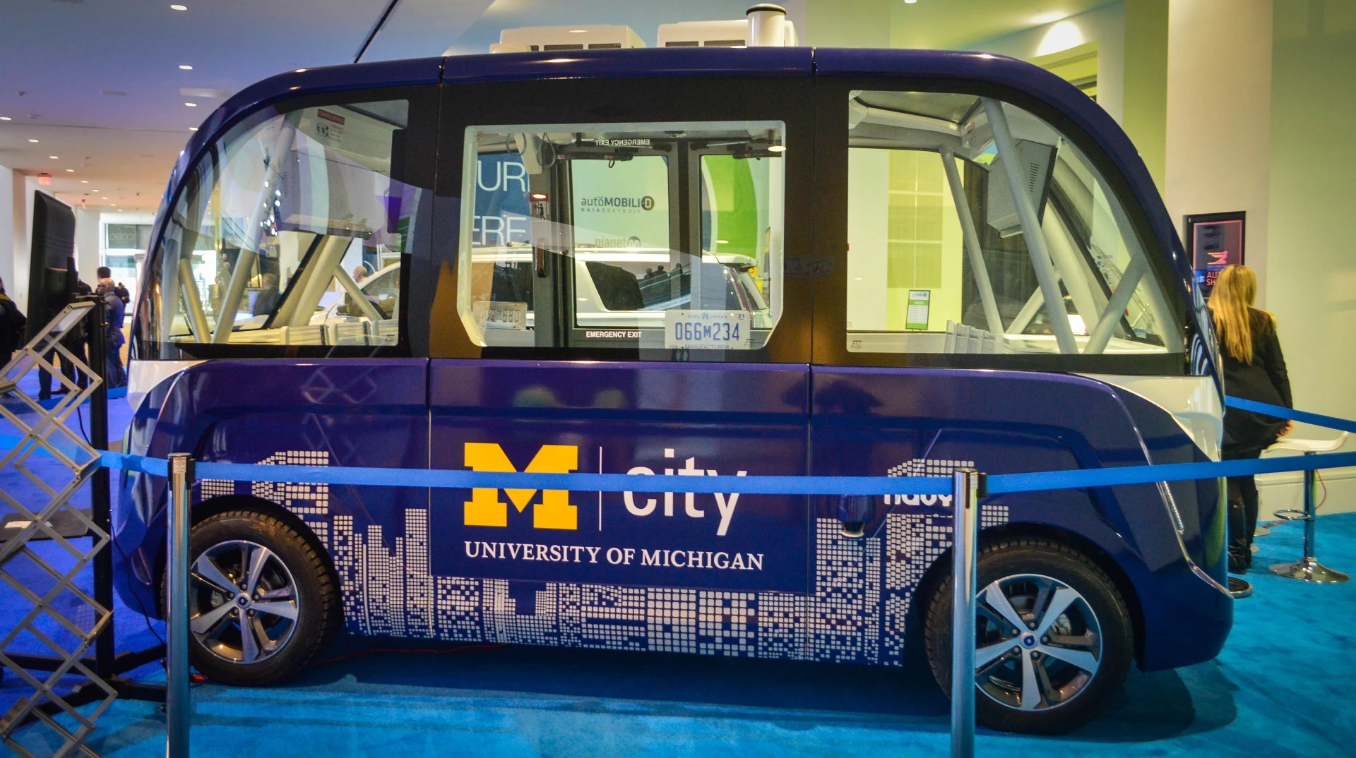 University of Michigan Mcity automated research grounds vehicle