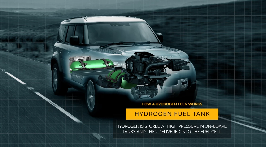 Land Rover is working on a Defender FCEV prototype for testing