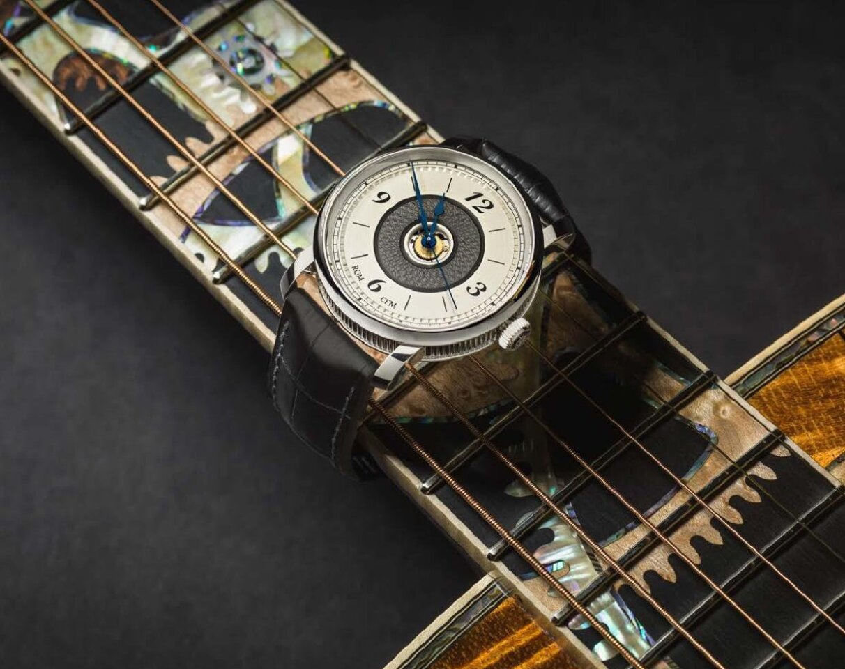 Each limited run D-200 Deluxe guitar is priced at $149,999, including the newly-designed RGM wristwatch