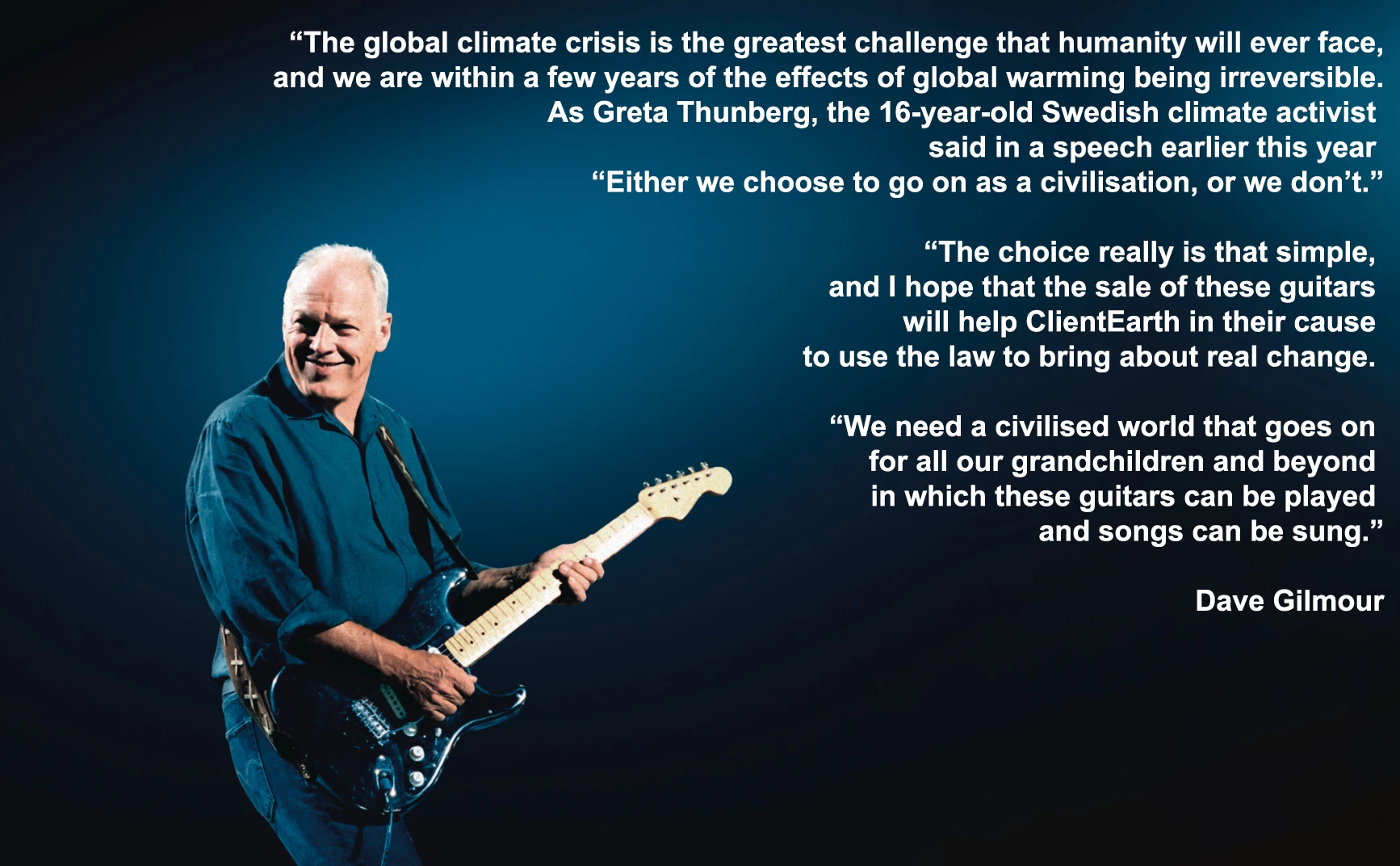 The full story of Christie's Dave Gilmour Guitar Auction can be read here.