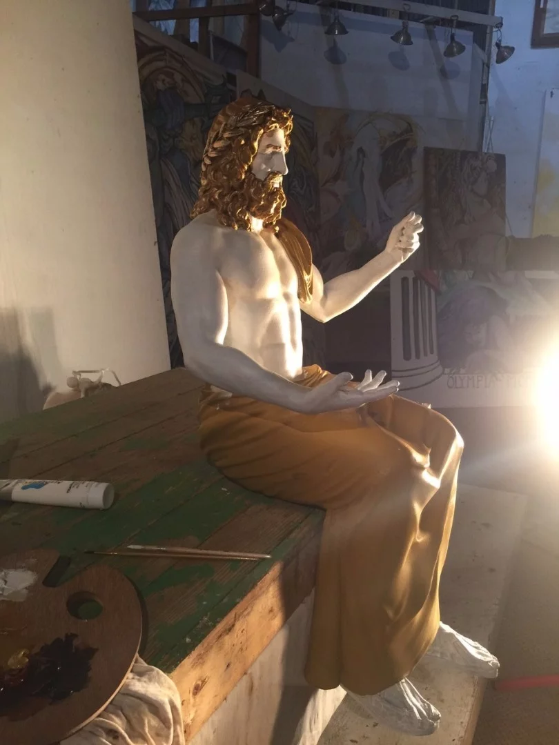 The Statue of Zeus will be the centerpiece of an exhibit at the Gates Museum in Atlanta, Georgia