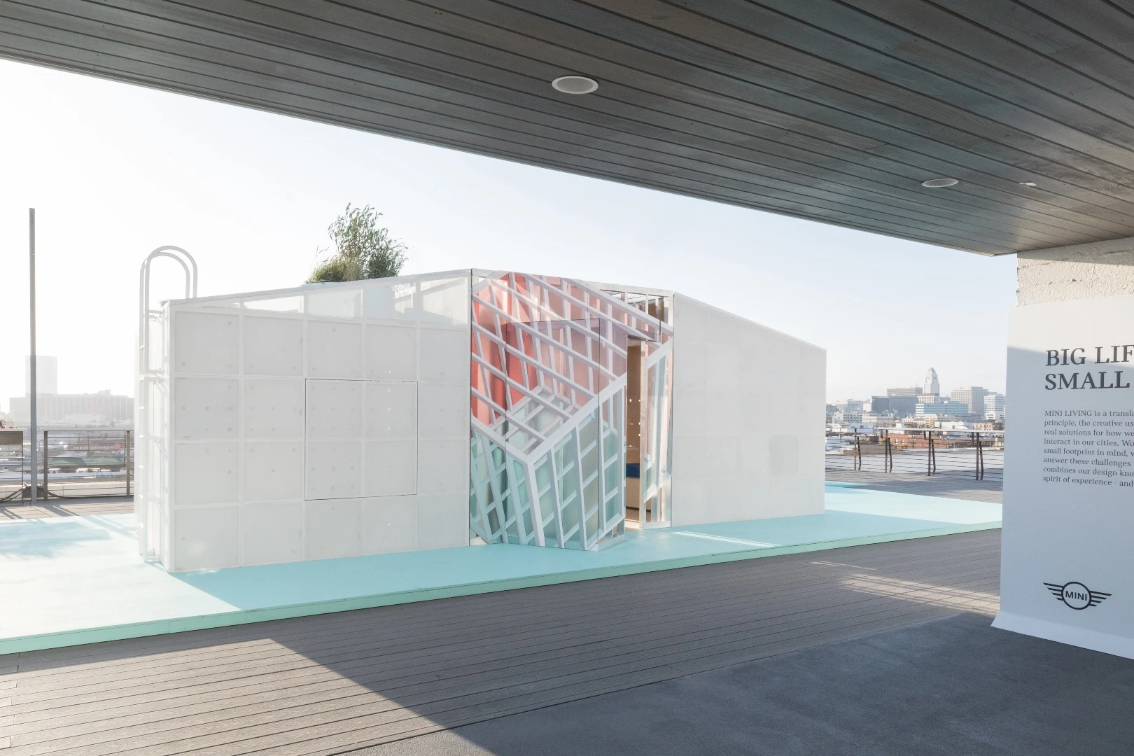 Mini's Living Urban Cabin concept in LA