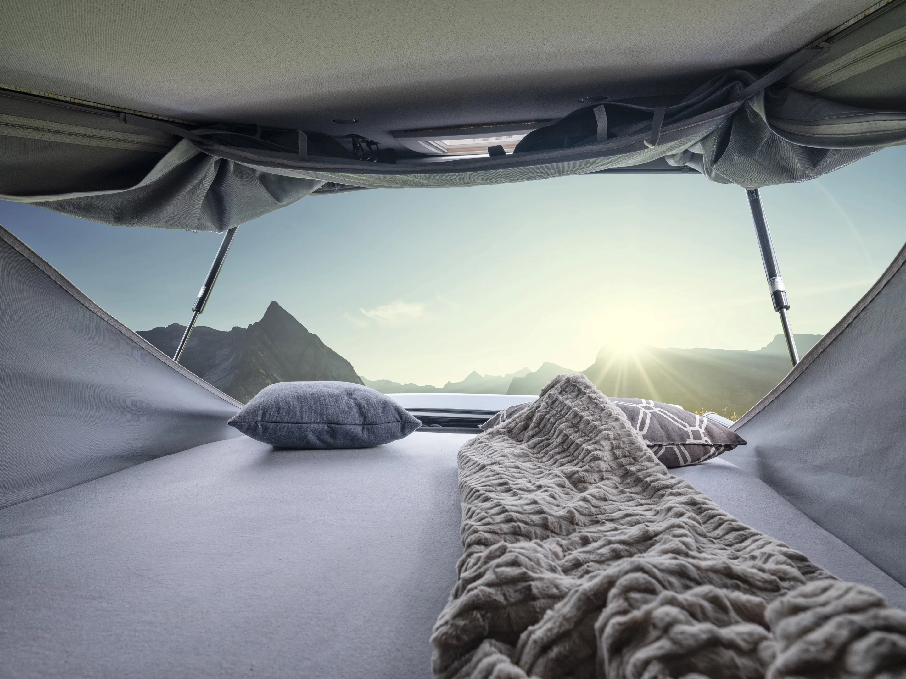 The panoramic window design is sure to be a nice feature for those that enjoy looking at the scenery