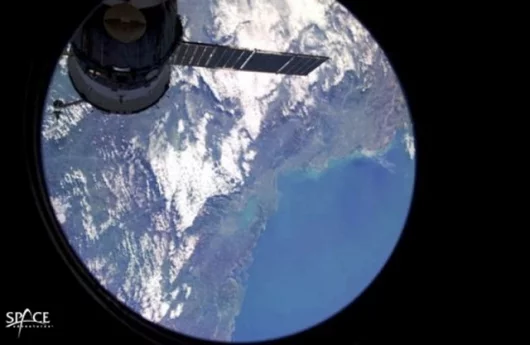 2005 Space Adventure Ltd client Greg Olsen's captured this view from space view from space