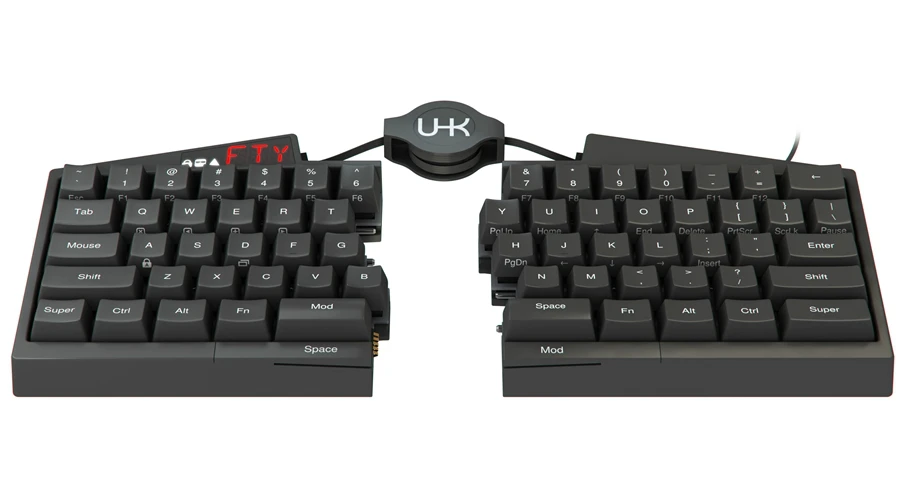 The Ultimate Hacking Keyboard aims to provide users with comfort, productivity and durability
